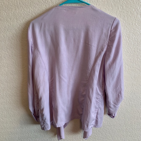 CHICO’s drape lavender jacket - Picture 4 of 4